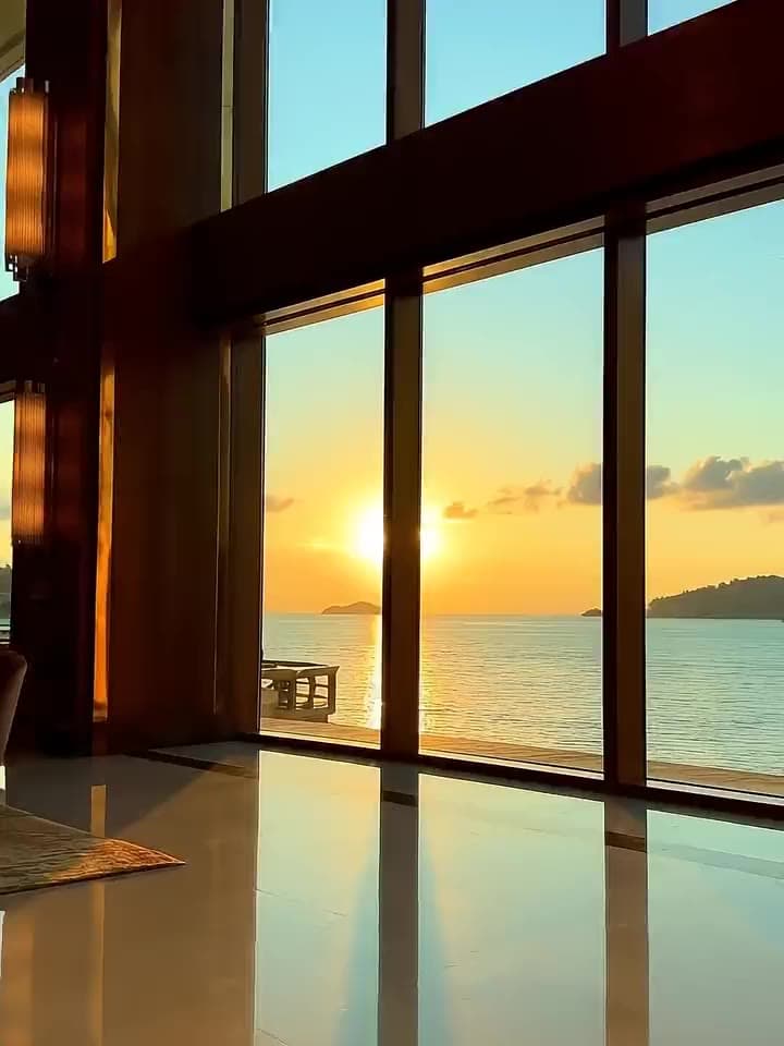 A five-star hotel lobby. Illustration.