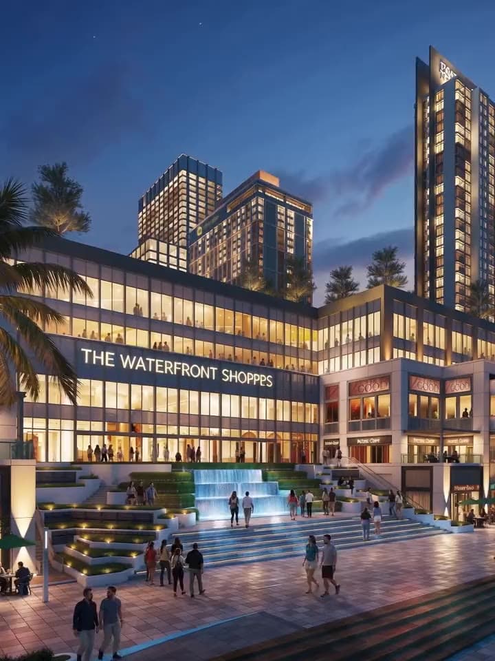 The Waterfront Shoppes. Illustration.